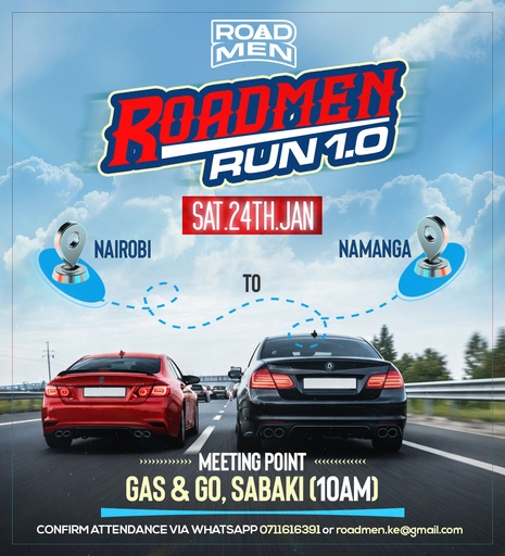 Roadmen Run 1.0's Poster
