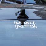 White Roadmen Sticker | Durable White Decal for Cars & Bikes | Multiple Sizes Thumbnail